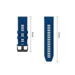 Curea Tech-Protect Iconband Pro compatibila cu Garmin Fenix 5X / 5X Plus / 6X / 6X Pro / 7X / 8 / 8 Pro / 9 / 9 Pro (51 MM), Navy / Black 7 - lerato.ro