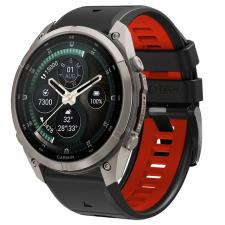 Curea Tech-Protect Iconband Pro compatibila cu Garmin Fenix 5X / 5X Plus / 6X / 6X Pro / 7X / 8 / 8 Pro / 9 / 9 Pro (51 MM), Negru / Rosu
