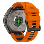 Curea Tech-Protect Iconband Pro compatibila cu Garmin Fenix 5X / 5X Plus / 6X / 6X Pro / 7X / 8 / 8 Pro / 9 / 9 Pro (51 MM), Portocaliu / Negru 3 - lerato.ro