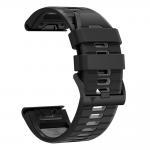 Curea Tech-Protect Iconband Pro compatibila cu Garmin Fenix 5X / 5X Plus / 6X / 6X Pro / 7X / 8 / 8 Pro / 9 / 9 Pro (47 MM), Negru / Gri 4 - lerato.ro