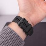 Curea Tech-Protect Silicone compatibila cu Garmin Fenix 5 / 6 / 6 Pro / 7 / 8 / 8 Pro / E / 9 / 9 Pro (51 MM), Negru 6 - lerato.ro