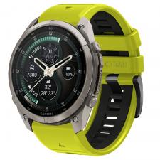 Curea Tech-Protect Iconband Pro compatibila cu Garmin Fenix 5X / 5X Plus / 6X / 6X Pro / 7X / 8 / 8 Pro / 9 / 9 Pro (47 MM), Lime / Black