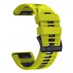 Curea Tech-Protect Iconband Pro compatibila cu Garmin Fenix 5X / 5X Plus / 6X / 6X Pro / 7X / 8 / 8 Pro / 9 / 9 Pro (47 MM), Lime / Black 4 - lerato.ro