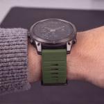Curea Tech-Protect Silicone compatibila cu Garmin Fenix 5 / 6 / 6 Pro / 7 / 8 / 8 Pro / E / 9 / 9 Pro (51 MM), Military Green 7 - lerato.ro