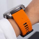 Curea Tech-Protect Iconband Pro compatibila cu Garmin Fenix 5X / 5X Plus / 6X / 6X Pro / 7X / 8 / 8 Pro / 9 / 9 Pro (47 MM), Portocaliu / Negru 6 - lerato.ro