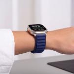 Curea Tech-Protect Nylon Pro compatibila cu Apple Watch 8/9/10/11/12/SE/Ultra, 44/45/46/49mm, Navy Blue 6 - lerato.ro