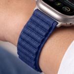 Curea Tech-Protect Nylon Pro compatibila cu Apple Watch 8/9/10/11/12/SE/Ultra, 44/45/46/49mm, Navy Blue 9 - lerato.ro