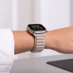 Curea Tech-Protect Nylon Pro compatibila cu Apple Watch 8/9/10/11/12/SE/Ultra, 44/45/46/49mm, Starlight 6 - lerato.ro