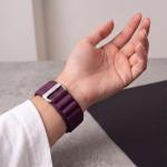 Curea Tech-Protect Nylon Pro compatibila cu Apple Watch 8/9/10/11/12/SE/Ultra, 44/45/46/49mm, Burgundy 5 - lerato.ro