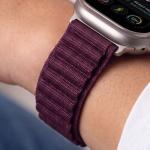 Curea Tech-Protect Nylon Pro compatibila cu Apple Watch 8/9/10/11/12/SE/Ultra, 44/45/46/49mm, Burgundy 9 - lerato.ro