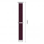 Curea Tech-Protect Nylon Pro compatibila cu Apple Watch 8/9/10/11/12/SE/Ultra, 44/45/46/49mm, Burgundy 10 - lerato.ro