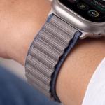 Curea Tech-Protect Nylon Pro compatibila cu Apple Watch 8/9/10/11/12/SE/Ultra, 44/45/46/49mm, Navy / Grey 9 - lerato.ro