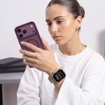 Curea Tech-Protect Nylon Pro compatibila cu Apple Watch 8/9/10/11/12/SE/Ultra, 44/45/46/49mm, Titanium / Olive 5 - lerato.ro