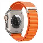 Curea Tech-Protect Nylon Pro compatibila cu Apple Watch 8/9/10/11/12/SE/Ultra, 44/45/46/49mm, Portocaliu 3 - lerato.ro