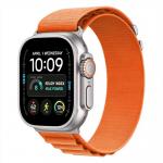 Curea Tech-Protect Nylon Pro compatibila cu Apple Watch 8/9/10/11/12/SE/Ultra, 44/45/46/49mm, Portocaliu 2 - lerato.ro