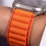 Curea Tech-Protect Nylon Pro compatibila cu Apple Watch 8/9/10/11/12/SE/Ultra, 44/45/46/49mm, Portocaliu 8 - lerato.ro
