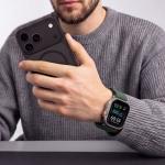 Curea Tech-Protect Nylon Pro compatibila cu Apple Watch 8/9/10/11/12/SE/Ultra, 44/45/46/49mm, Military Green 4 - lerato.ro