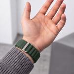 Curea Tech-Protect Nylon Pro compatibila cu Apple Watch 8/9/10/11/12/SE/Ultra, 44/45/46/49mm, Military Green 5 - lerato.ro