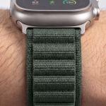 Curea Tech-Protect Nylon Pro compatibila cu Apple Watch 8/9/10/11/12/SE/Ultra, 44/45/46/49mm, Military Green 7 - lerato.ro