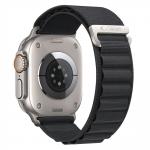 Curea Tech-Protect Nylon Pro compatibila cu Apple Watch 8/9/10/11/12/SE/Ultra, 44/45/46/49mm, Negru 3 - lerato.ro