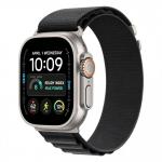 Curea Tech-Protect Nylon Pro compatibila cu Apple Watch 8/9/10/11/12/SE/Ultra, 44/45/46/49mm, Negru 2 - lerato.ro