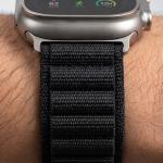 Curea Tech-Protect Nylon Pro compatibila cu Apple Watch 8/9/10/11/12/SE/Ultra, 44/45/46/49mm, Negru 7 - lerato.ro