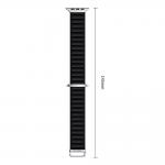 Curea Tech-Protect Nylon Pro compatibila cu Apple Watch 8/9/10/11/12/SE/Ultra, 44/45/46/49mm, Negru 8 - lerato.ro