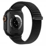Curea Tech-Protect NylonLoop compatibila cu Apple Watch 8/9/10/11/12/SE, 40/41/42mm, Negru 3 - lerato.ro