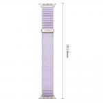 Curea Tech-Protect NylonLoop compatibila cu Apple Watch 8/9/10/11/12/SE, 40/41/42mm, Violet 8 - lerato.ro