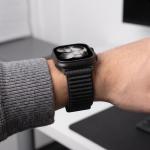 Curea Tech-Protect NylonLoop compatibila cu Apple Watch 8/9/10/11/12/SE/Ultra, 44/45/46/49mm, Negru 7 - lerato.ro