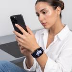 Curea Tech-Protect NylonLoop compatibila cu Apple Watch 8/9/10/11/12/SE/Ultra, 44/45/46/49mm, Navy Blue 4 - lerato.ro