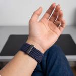 Curea Tech-Protect NylonLoop compatibila cu Apple Watch 8/9/10/11/12/SE/Ultra, 44/45/46/49mm, Navy Blue 5 - lerato.ro