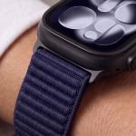 Curea Tech-Protect NylonLoop compatibila cu Apple Watch 8/9/10/11/12/SE/Ultra, 44/45/46/49mm, Navy Blue 9 - lerato.ro