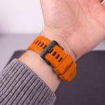 Curea Tech-Protect Silicone compatibila cu Garmin Fenix 5 / 6 / 6 Pro / 7 / 8 / 8 Pro / E / 9 / 9 Pro (47 MM), Portocaliu 9 - lerato.ro