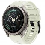 Curea Tech-Protect Silicone compatibila cu Garmin Fenix 5 / 6 / 6 Pro / 7 / 8 / 8 Pro / E / 9 / 9 Pro (47 MM), Stone Grey 2 - lerato.ro
