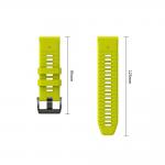 Curea Tech-Protect Silicone compatibila cu Garmin Fenix 5 / 6 / 6 Pro / 7 / 8 / 8 Pro / E / 9 / 9 Pro (47 MM), Volt Lime 7 - lerato.ro