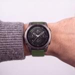 Curea Tech-Protect Silicone compatibila cu Garmin Fenix 5 / 6 / 6 Pro / 7 / 8 / 8 Pro / E / 9 / 9 Pro (47 MM), Military Green 8 - lerato.ro