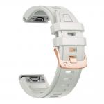 Curea Tech-Protect Silicone compatibila cu Garmin Fenix 5S / 5S Plus / 6S / 6S Pro / 7S / 8 / 9 / 9 Pro (43 MM), Light Grey 4 - lerato.ro
