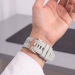Curea Tech-Protect Silicone compatibila cu Garmin Fenix 5S / 5S Plus / 6S / 6S Pro / 7S / 8 / 9 / 9 Pro (43 MM), Light Grey 6 - lerato.ro