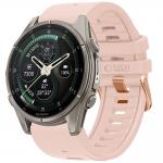 Curea Tech-Protect Silicone compatibila cu Garmin Fenix 5S / 5S Plus / 6S / 6S Pro / 7S / 8 / 9 / 9 Pro (43 MM), Roz 2 - lerato.ro