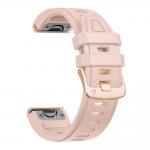 Curea Tech-Protect Silicone compatibila cu Garmin Fenix 5S / 5S Plus / 6S / 6S Pro / 7S / 8 / 9 / 9 Pro (43 MM), Roz 4 - lerato.ro