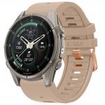 Curea Tech-Protect Silicone compatibila cu Garmin Fenix 5S / 5S Plus / 6S / 6S Pro / 7S / 8 / 9 / 9 Pro (43 MM), Walnut 2 - lerato.ro