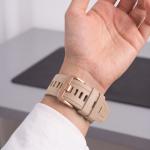 Curea Tech-Protect Silicone compatibila cu Garmin Fenix 5S / 5S Plus / 6S / 6S Pro / 7S / 8 / 9 / 9 Pro (43 MM), Walnut 6 - lerato.ro
