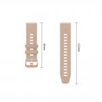 Curea Tech-Protect Silicone compatibila cu Garmin Fenix 5S / 5S Plus / 6S / 6S Pro / 7S / 8 / 9 / 9 Pro (43 MM), Walnut 9 - lerato.ro
