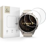 Set 2 folii sticla Tech-Protect Glass Fit Plus compatibile cu Garmin Fenix 9 Pro (42mm), Transparent 2 - lerato.ro
