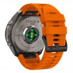 Curea Tech-Protect Silicone compatibila cu Garmin Fenix 5 / 6 / 6 Pro / 7 / 8 / 8 Pro / E / 9 / 9 Pro (51 MM), Orange 3 - lerato.ro