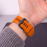 Curea Tech-Protect Silicone compatibila cu Garmin Fenix 5 / 6 / 6 Pro / 7 / 8 / 8 Pro / E / 9 / 9 Pro (51 MM), Orange 8 - lerato.ro