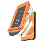 Set 2 folii sticla securizata Tech-Protect Quick Set Spy Plus Privacy, Kit montare inclus, compatibile cu Samsung Galaxy A18 4G / 5G, Transparent 3 - lerato.ro