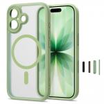 Husa Tech-Protect MagPeak cu MagSafe compatibila cu iPhone 17, Matte Green 7 - lerato.ro