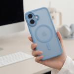 Husa Tech-Protect MagPeak cu MagSafe compatibila cu iPhone 17, Mist Blue 6 - lerato.ro